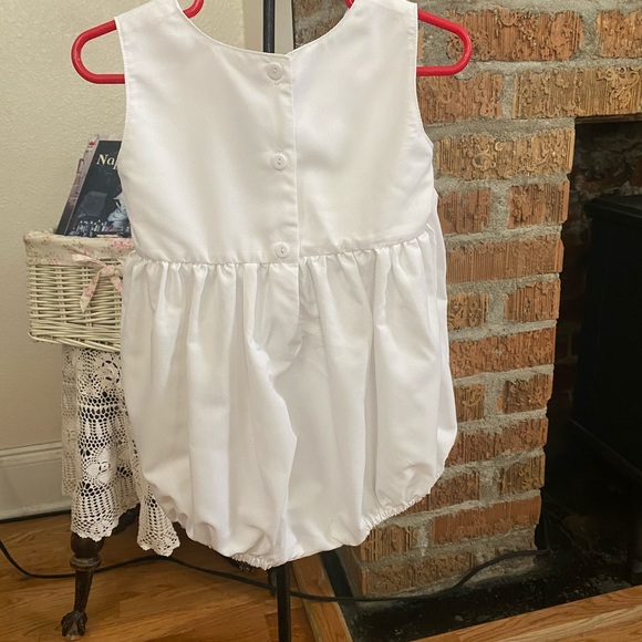 American Classic Clothes Infant Girls Smocked Romper size XL - Picture 8 of 13